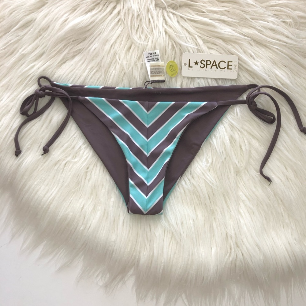 L Space • Reversible side tie Swim bottoms